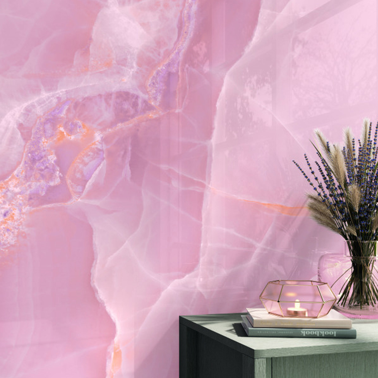 Baldocer Cerámica Onyx Rose Polished Tegel 60x120cm
